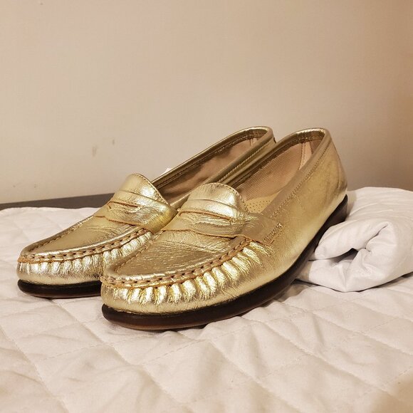 Genuine SAS Comfort Shoes Wink Gold - Picture 1 of 5